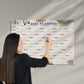 2026 A1 Wall Calendar - Retro Design | UK Made