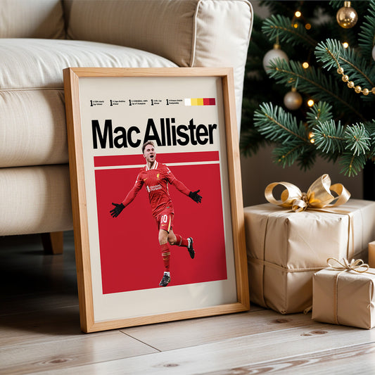 Liverpool - Alexis MacAllister Poster