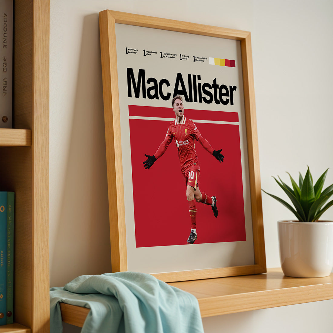 Liverpool - Alexis MacAllister Poster