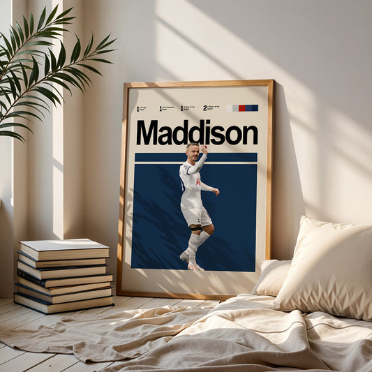Tottenham - James Maddison Poster
