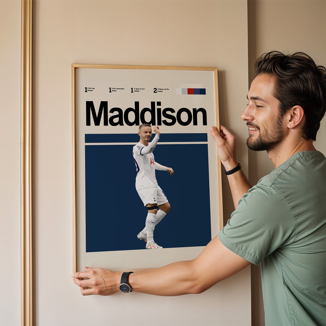 Tottenham - James Maddison Poster