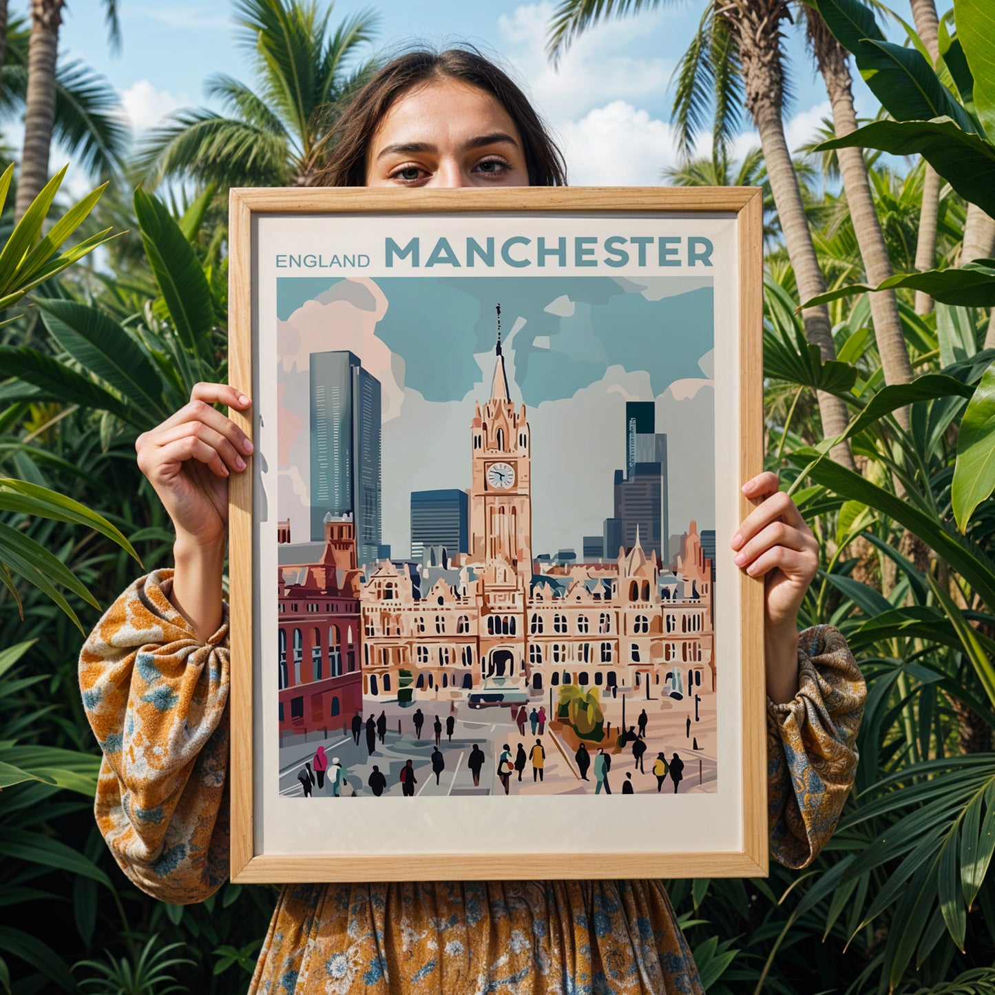 Manchester, UK Poster