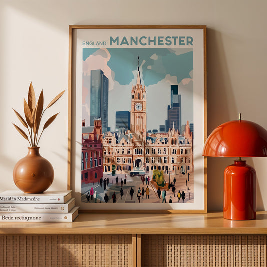 Manchester, UK Poster