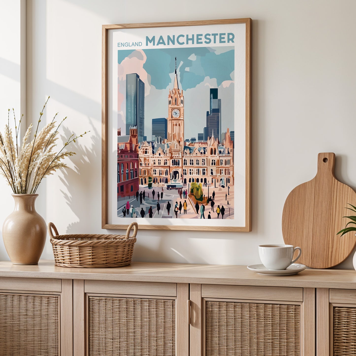 Manchester, UK Poster