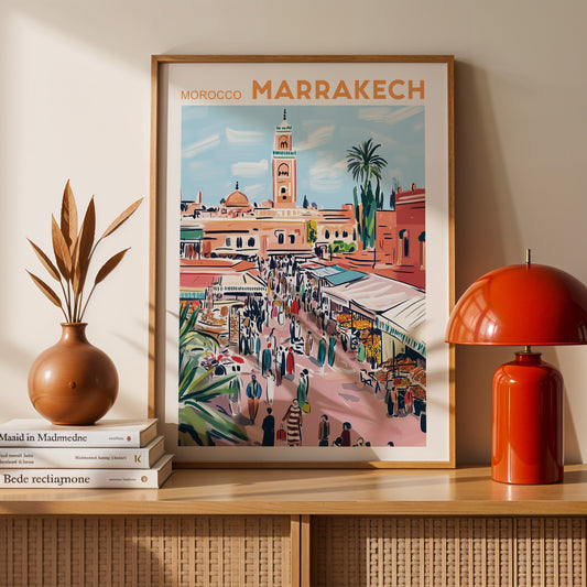 Marrakech, Morocco Poster
