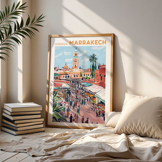 Marrakech, Morocco Poster