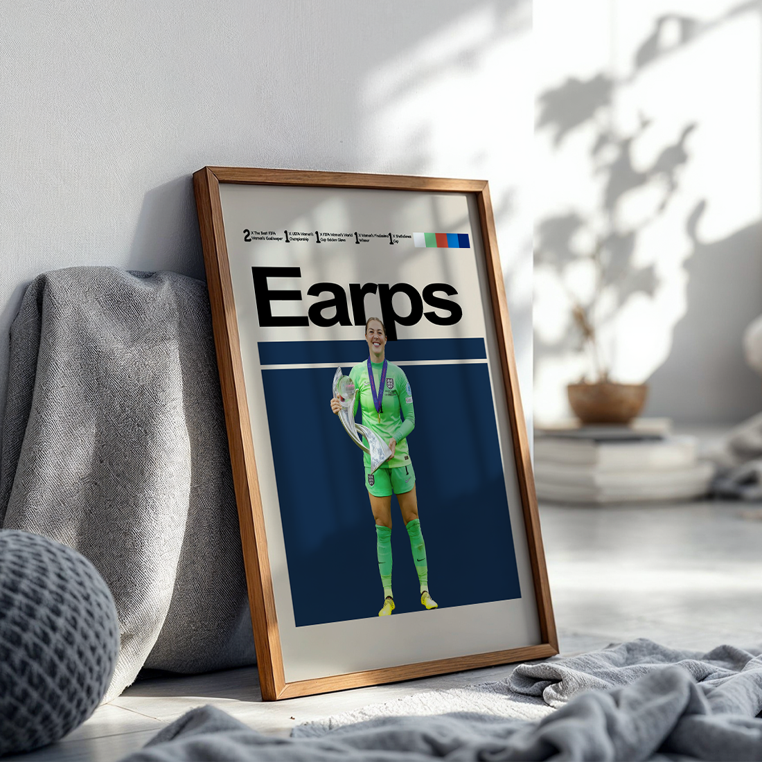 Womens England - Mary Earps Poster