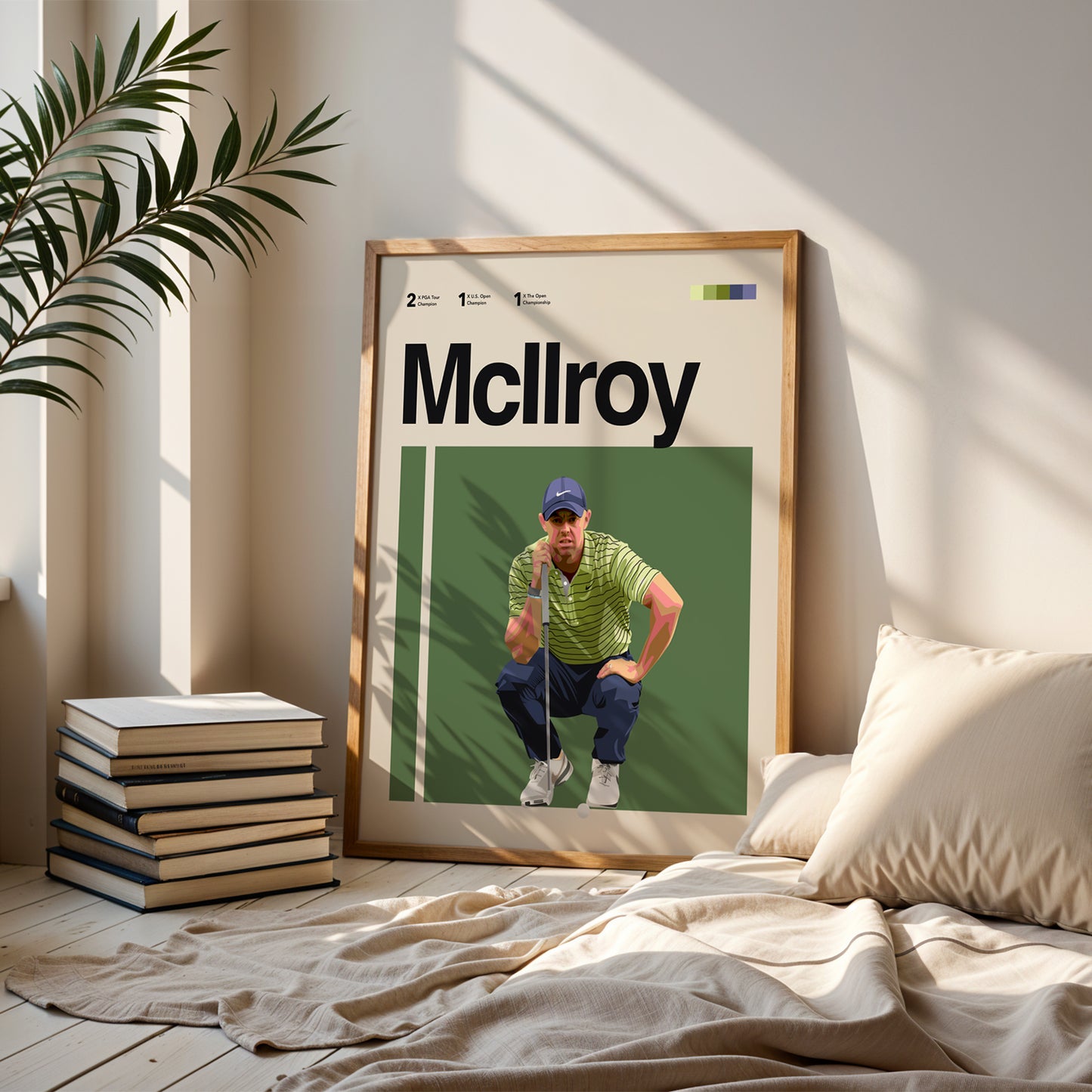Rory Mcllroy Golf Poster