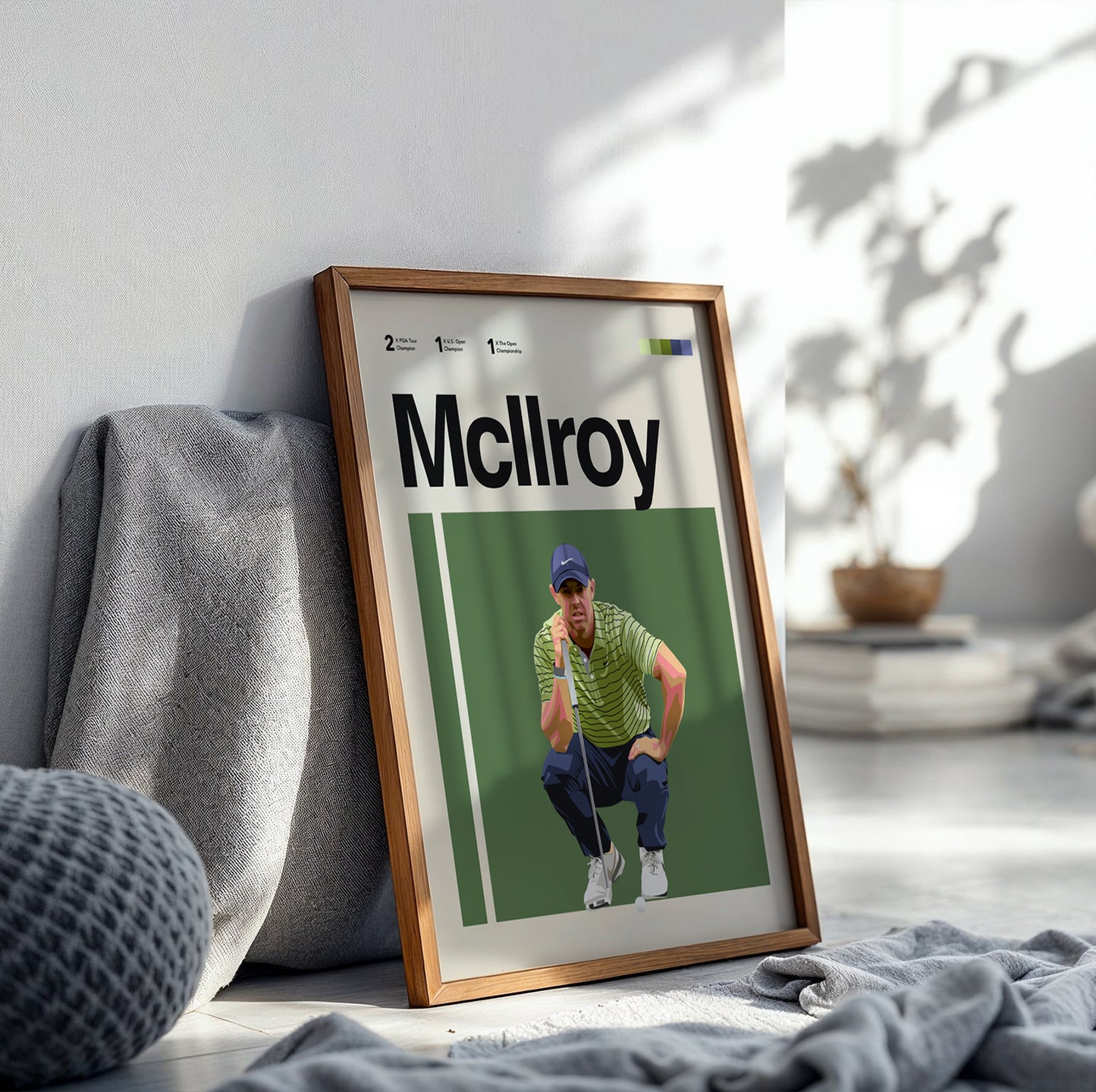 Rory Mcllroy Golf Poster