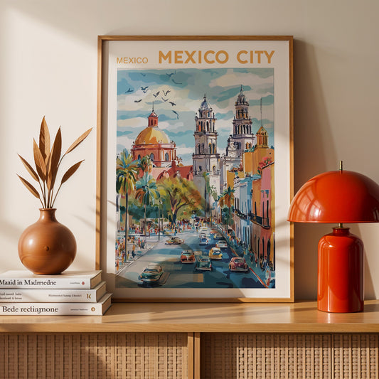 Mexico City, Mexico Poster