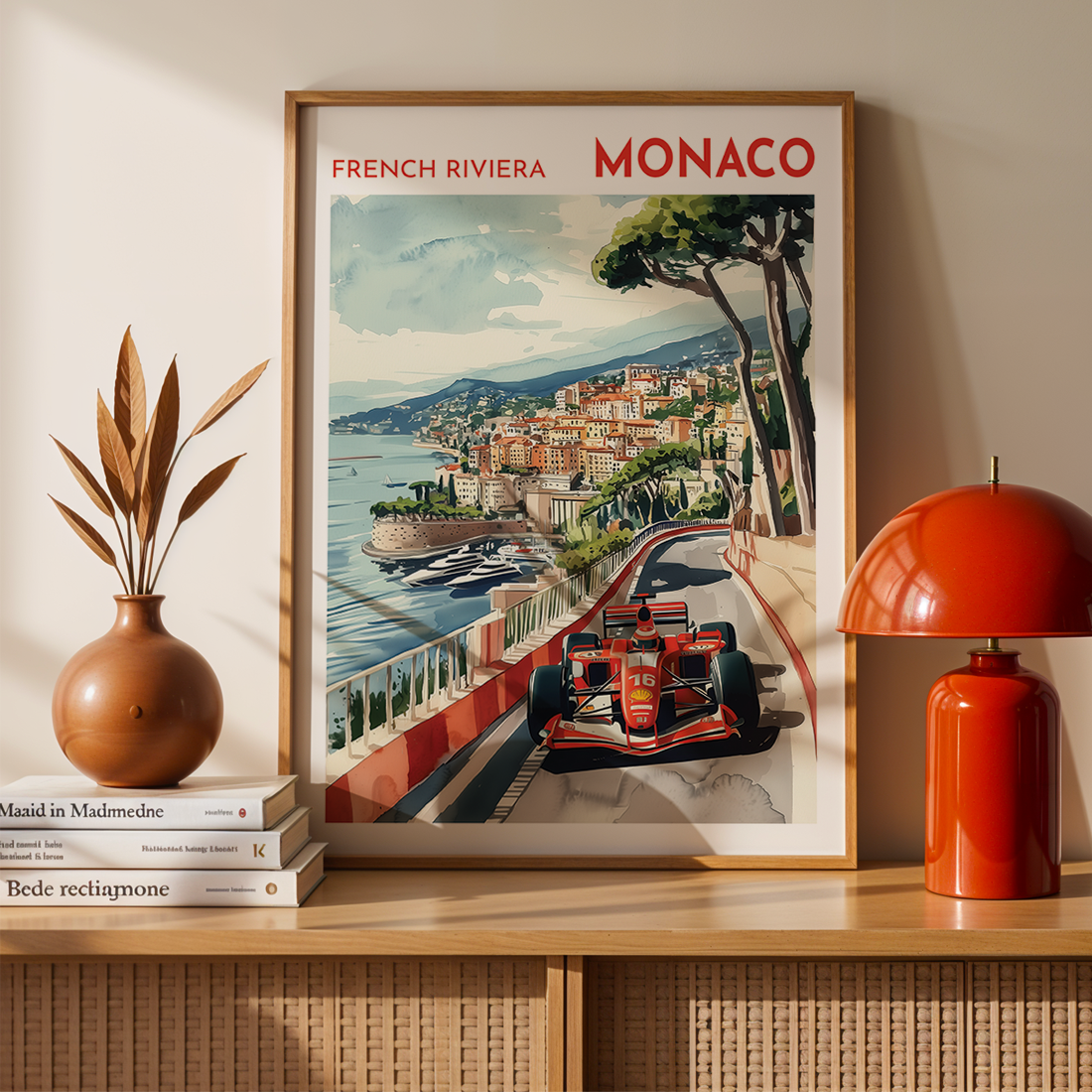 Monaco Poster – French Riviera