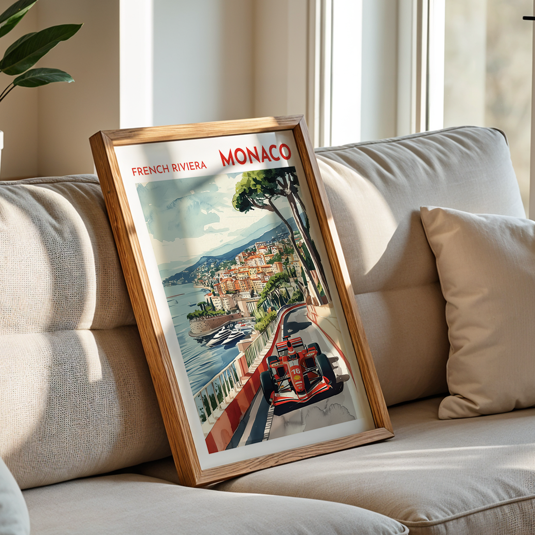 Monaco Poster – French Riviera