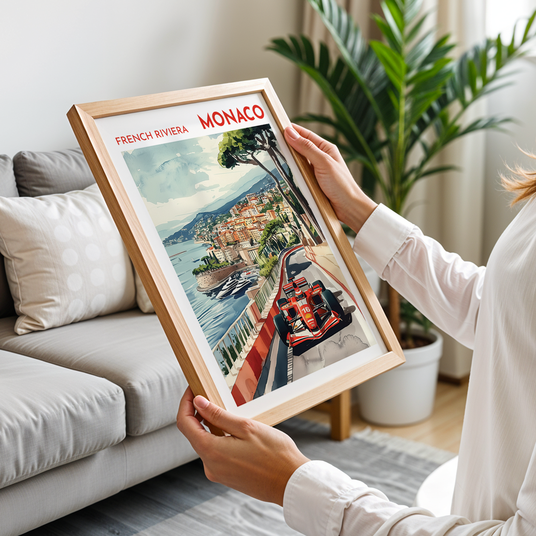 Monaco Poster – French Riviera