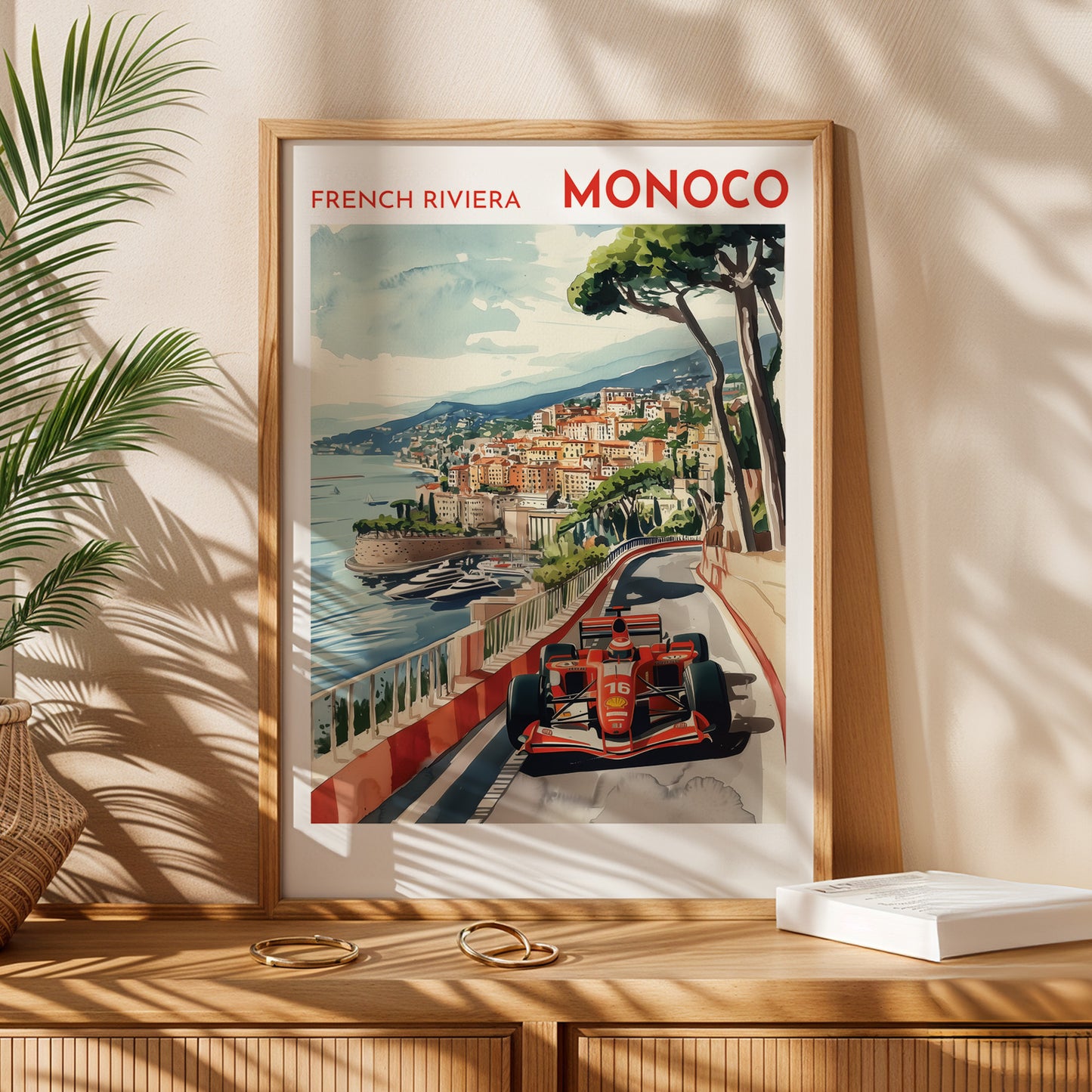 Monaco Poster – French Riviera