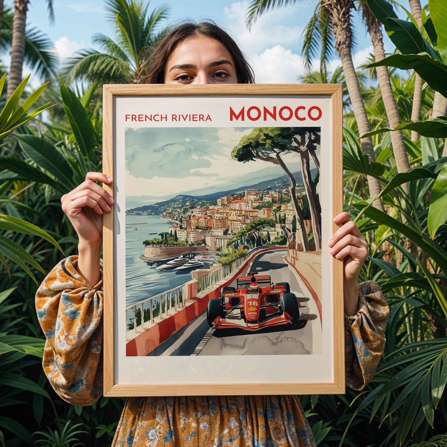 Monaco Poster – French Riviera