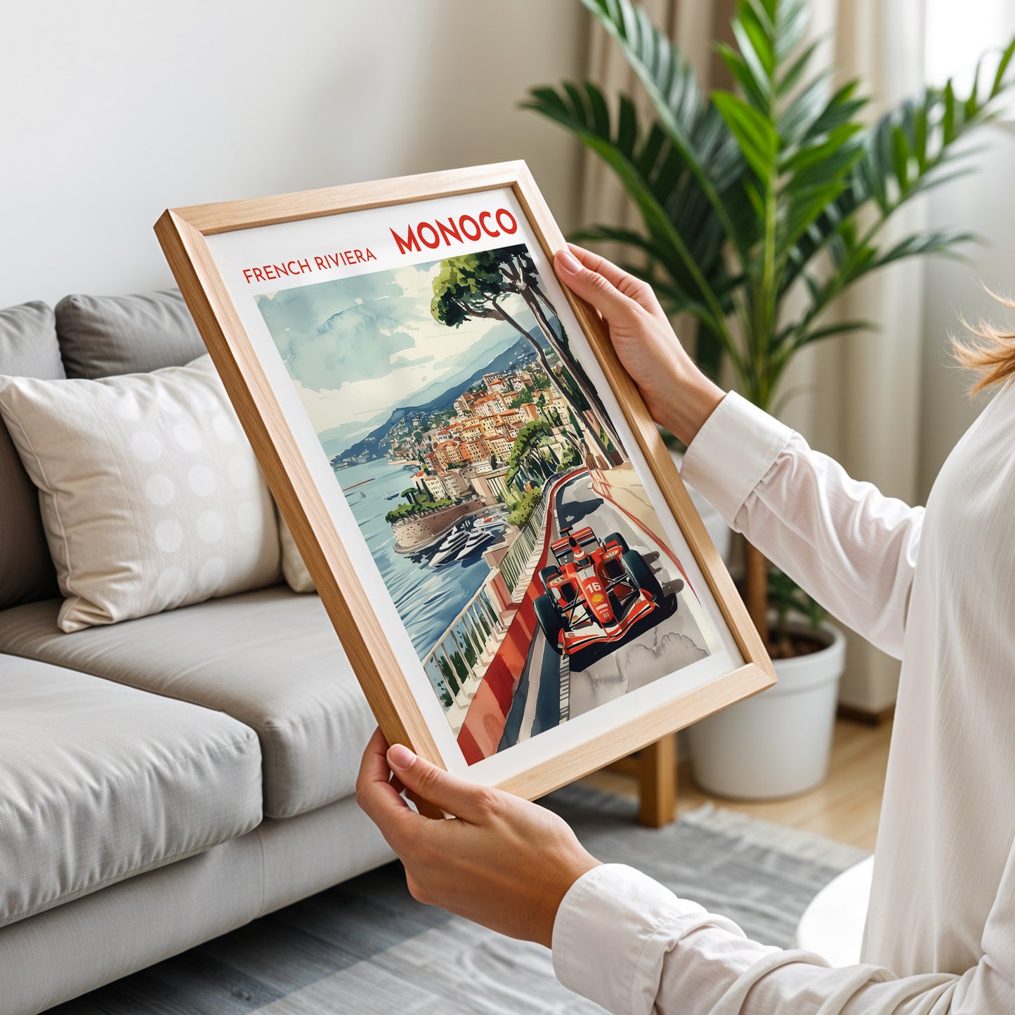 Monaco Poster – French Riviera