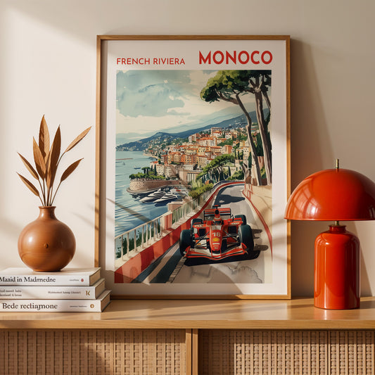 Monaco Poster – French Riviera