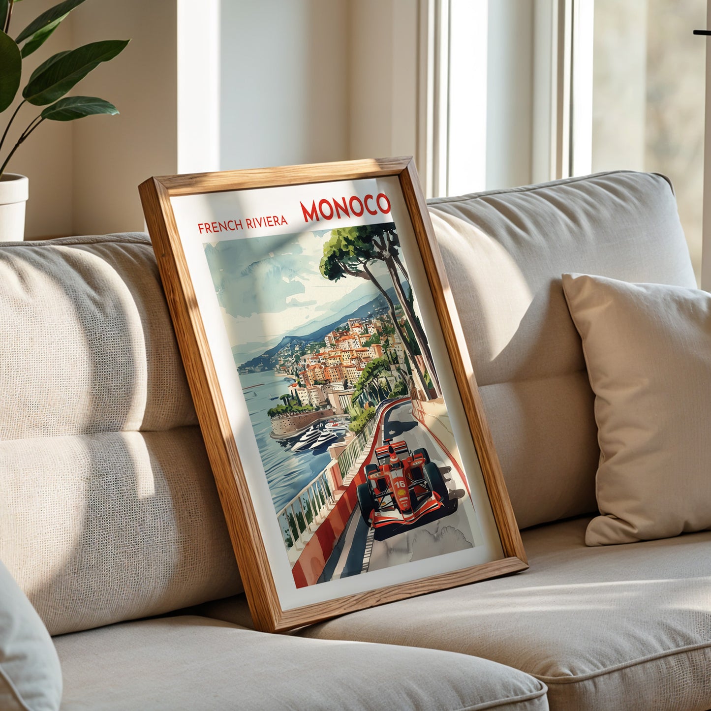 Monaco Poster – French Riviera