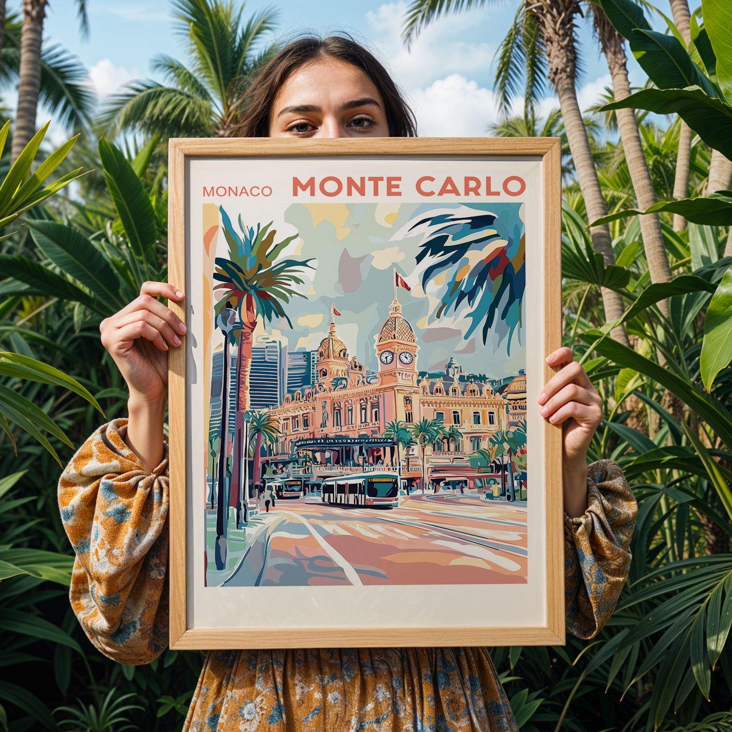 Monte Carlo Poster – French Riviera