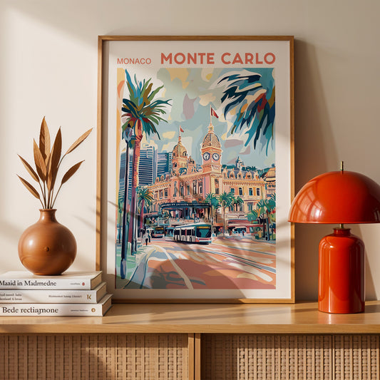 Monte Carlo Poster – French Riviera