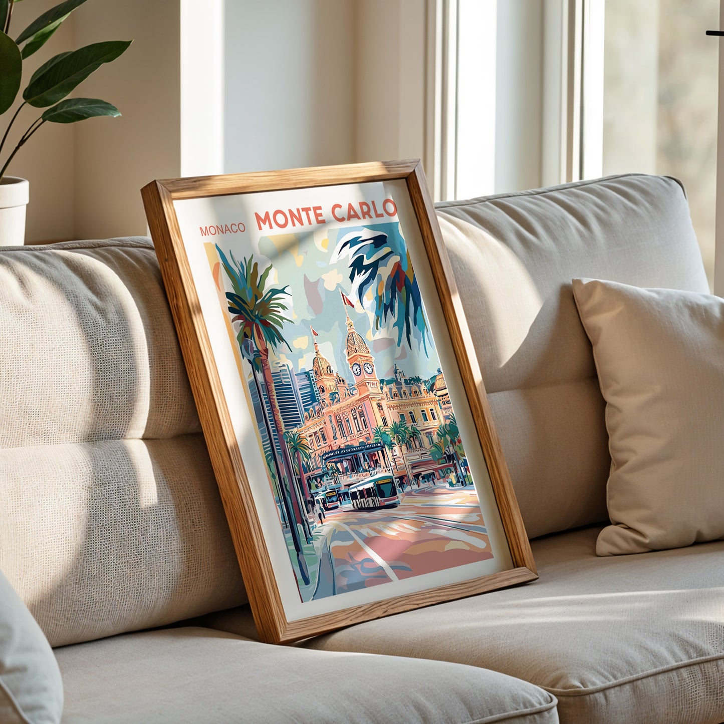 Monte Carlo Poster – French Riviera