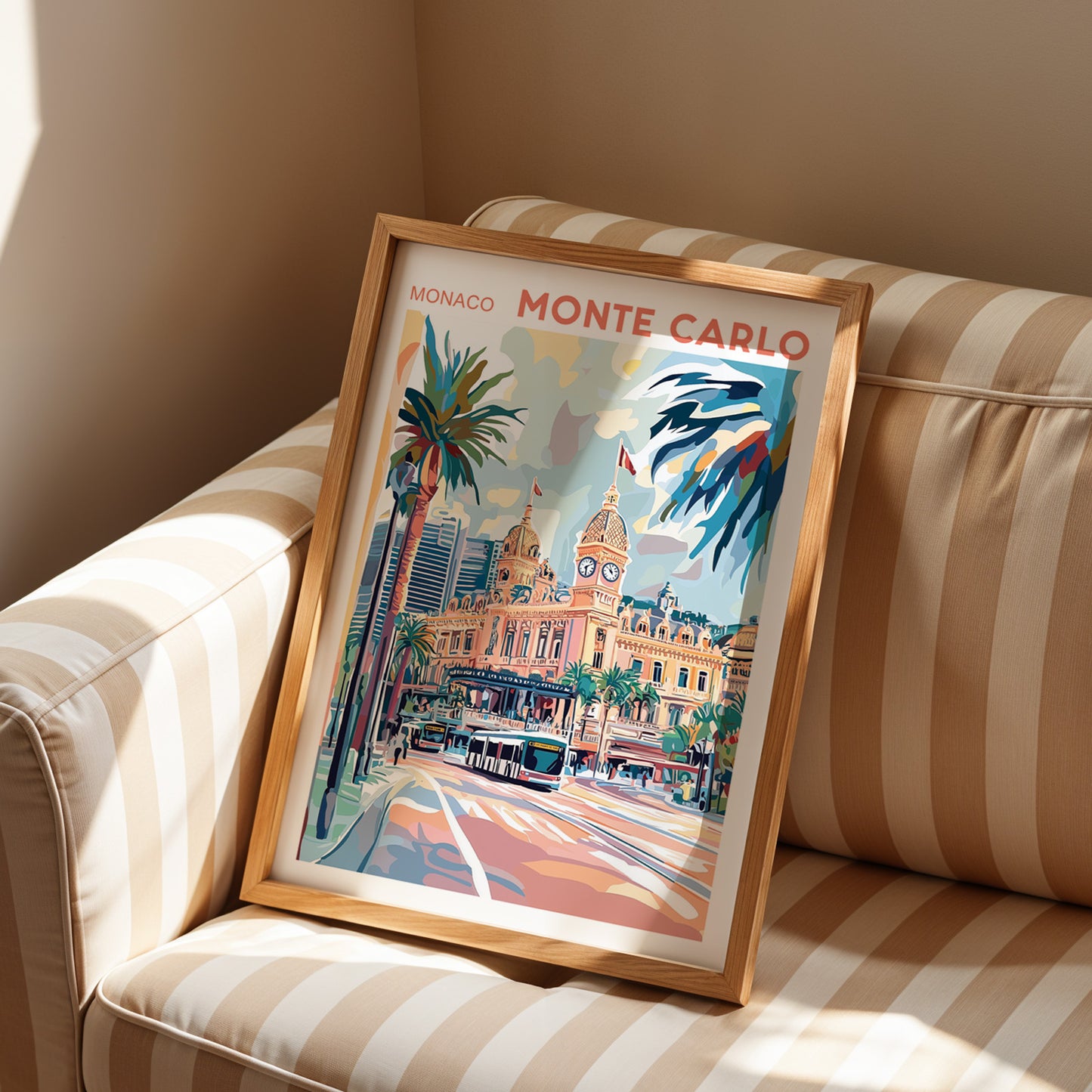 Monte Carlo Poster – French Riviera