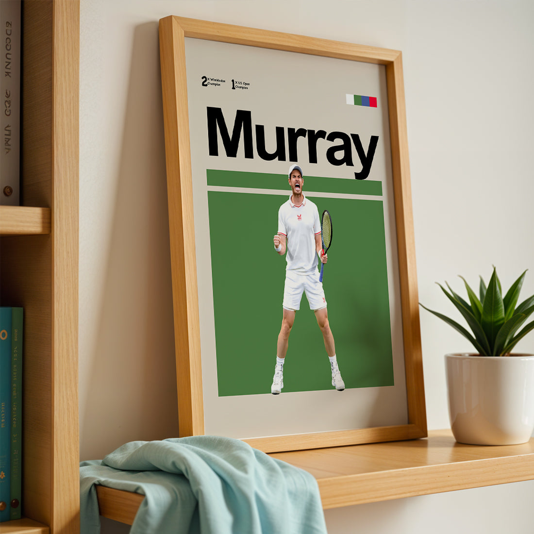 Andy Murray Tennis Poster