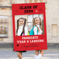 Class of 2024 School Leavers Selfie Frame and Party Sign