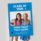 Class of 2026 School Leavers Selfie Frame and Party Sign