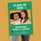 Class of 2025 School Leavers Selfie Frame and Party Sign