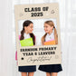 Class of 2025 School Leavers Selfie Frame and Party Sign