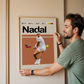 Rafael Nadal Tennis Poster