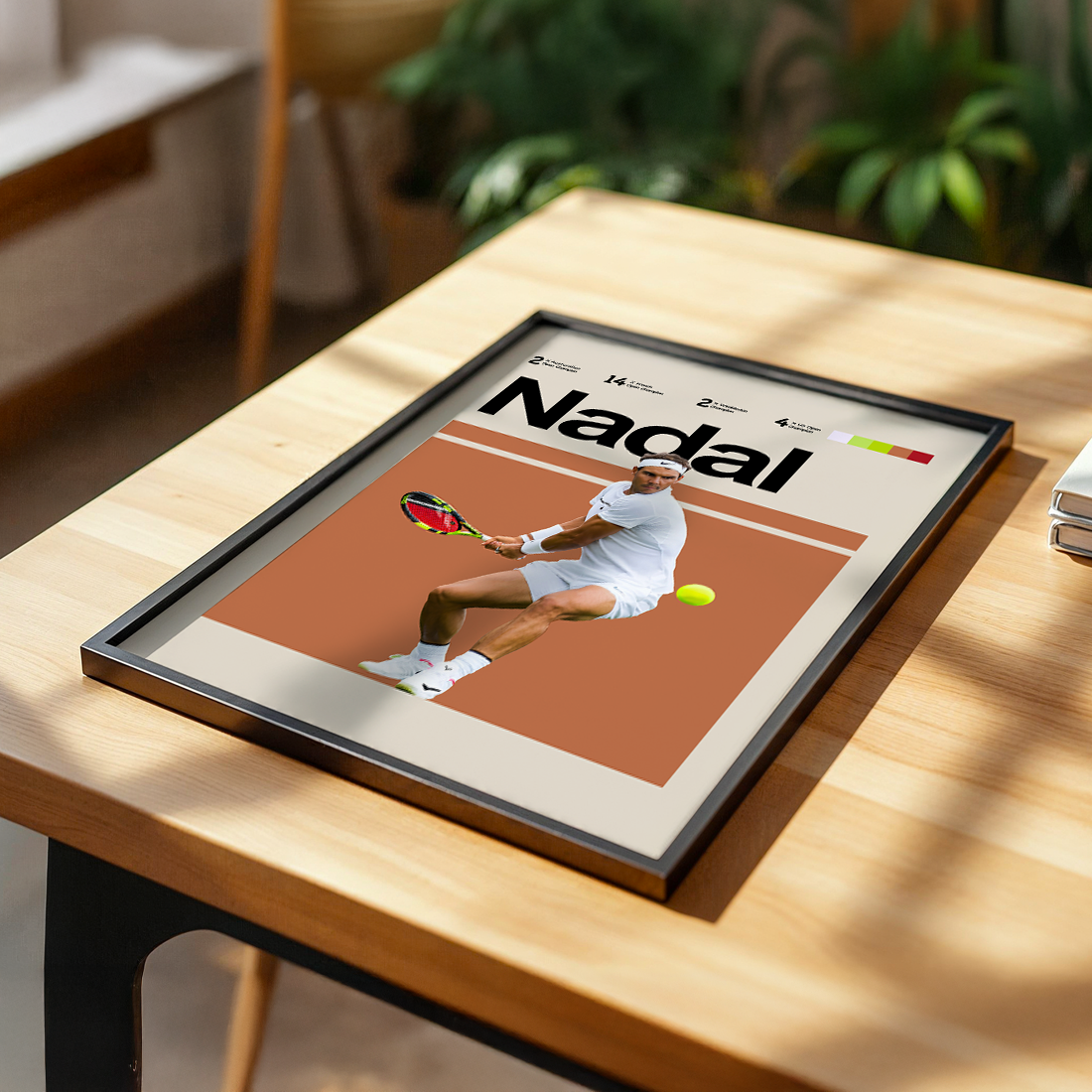Rafael Nadal Tennis Poster