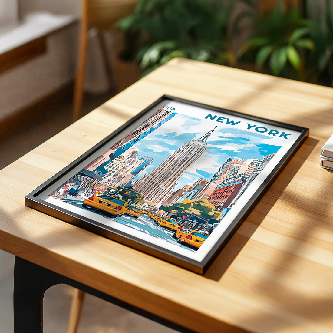 New York City, Manhatten Poster