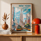 New York City, Manhatten Poster