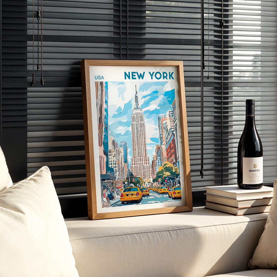 New York City, Manhatten Poster