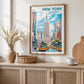New York City, Manhatten Poster