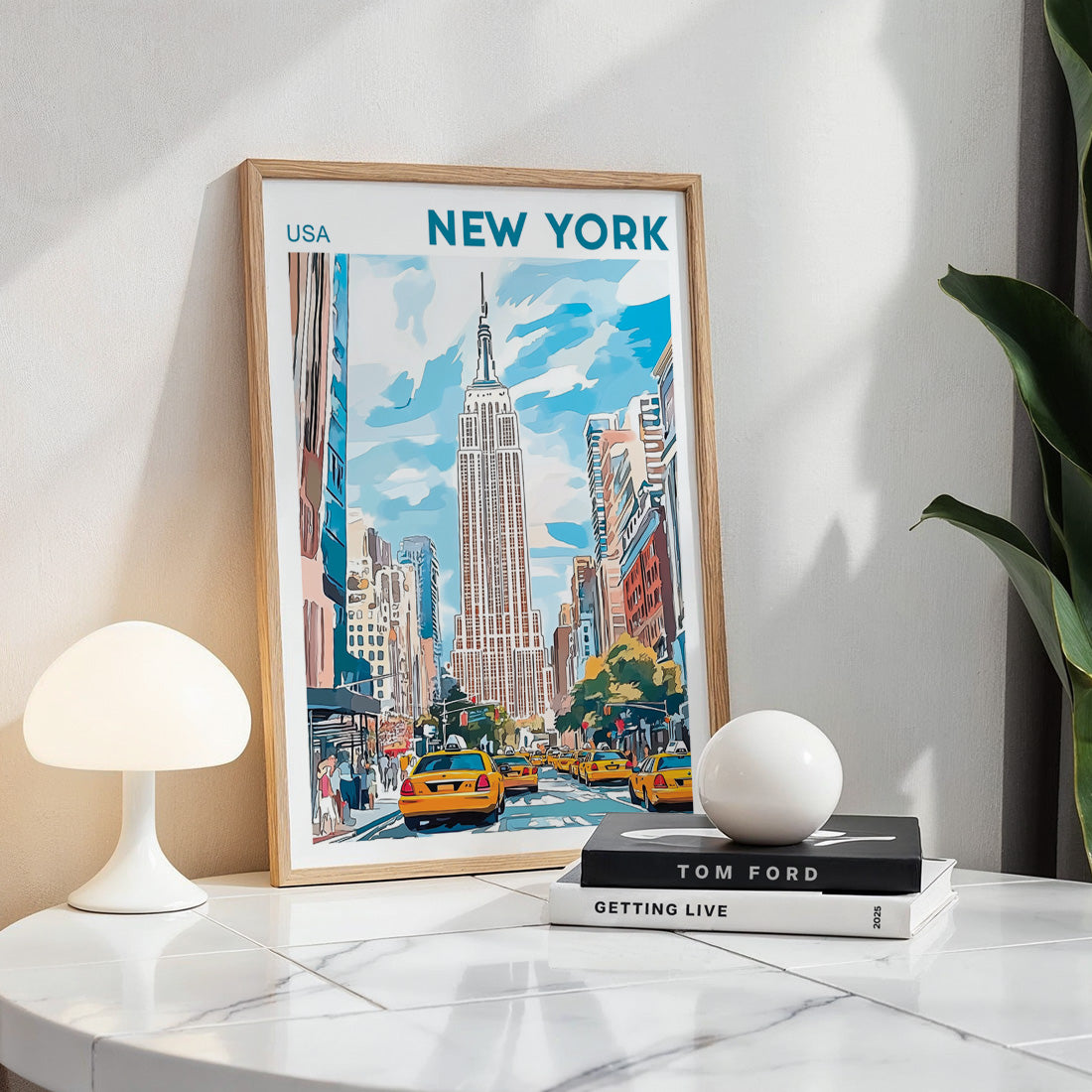 New York City, Manhatten Poster