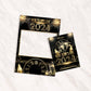New Years Eve Photobooth Frame and Matching NYE Party Sign