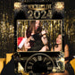 New Years Eve Photobooth Frame and Matching NYE Party Sign