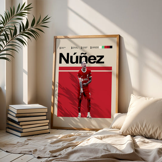 Liverpool - Darwin Núñez Poster