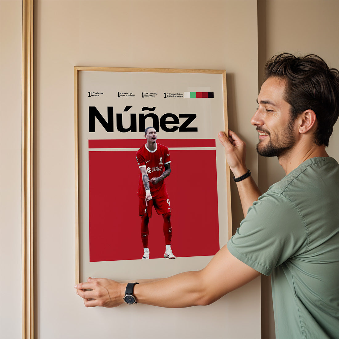 Liverpool - Darwin Núñez Poster