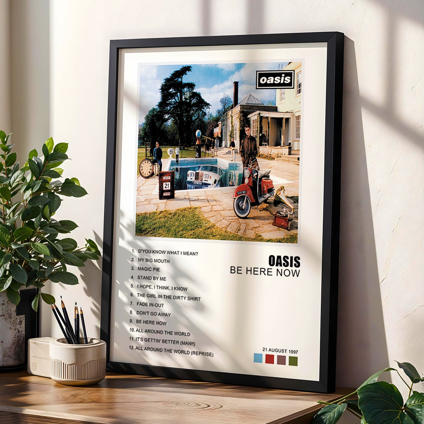 Oasis Album Cover Poster