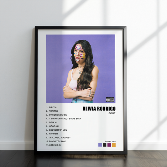 Olivia Rodrigo Album Poster