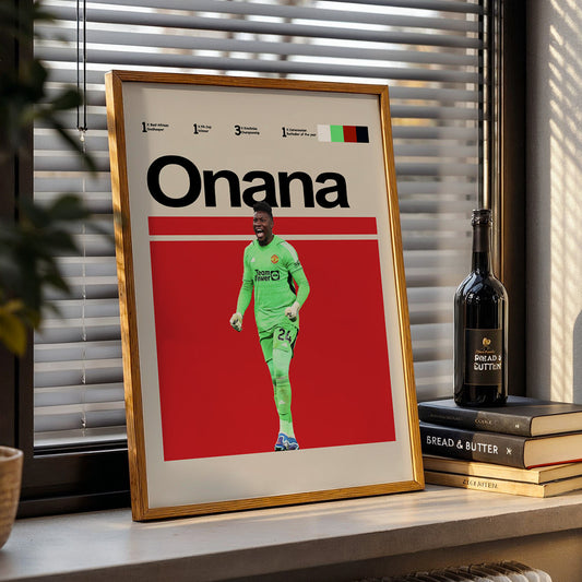 Manchester United - André Onana Poster