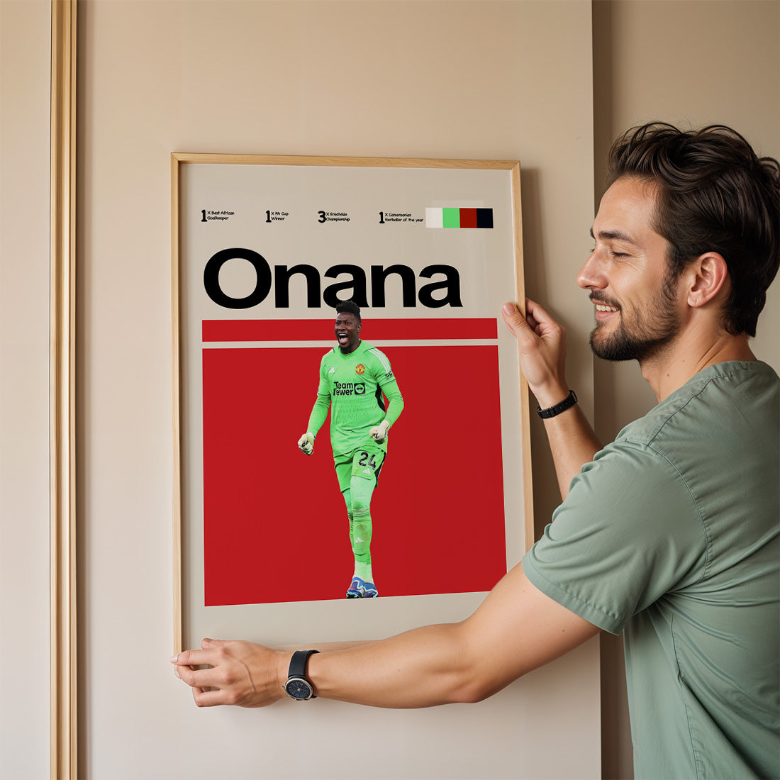 Manchester United - André Onana Poster