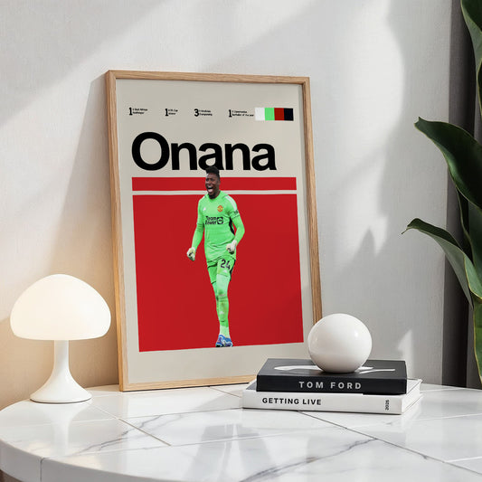 Manchester United - André Onana Poster