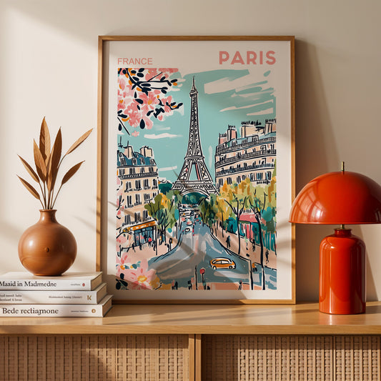Paris, France Poster