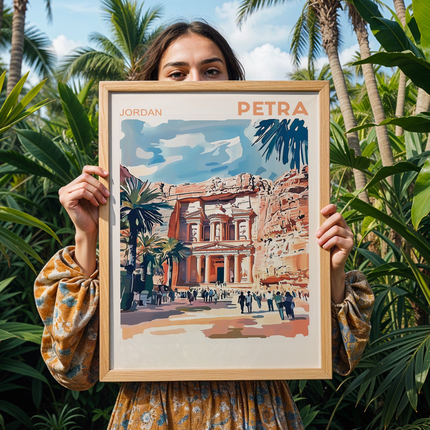 Petra, Jordan Poster