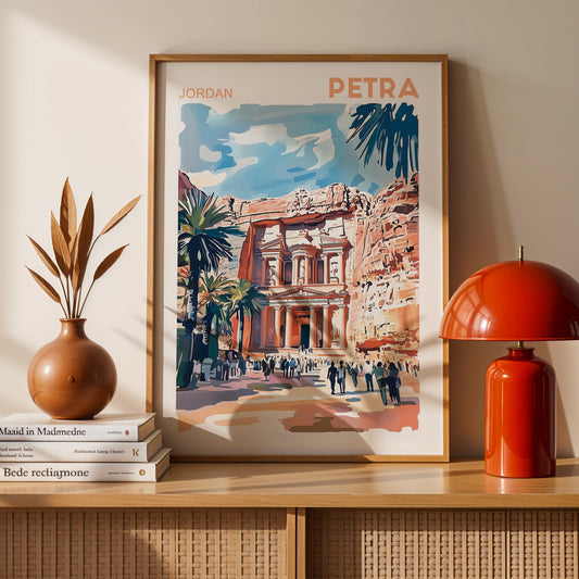 Petra, Jordan Poster